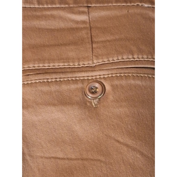 Lee Womens Flex Motion Straight Leg Pants Size 8 Long Khaki NWT, Officore Work - Picture 5 of 16